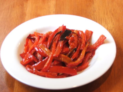 How To Quick-Roast Red Peppers